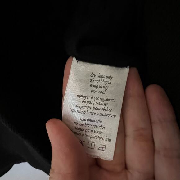 Danielle Bernstein We Wore What Black Overcoat Size XS - Picture 7 of 7